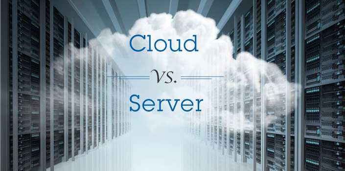 Server room with cloud - Cloud vs Server?