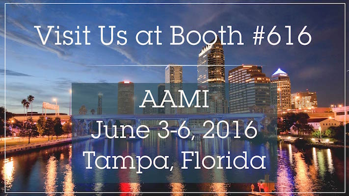 Visit us at AAMI 2016.